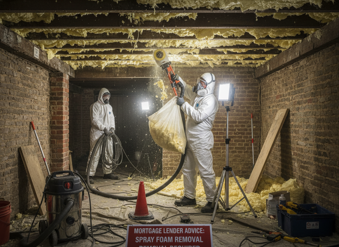 Spray Foam Removal Bridgwater in Street, Somerset TA6